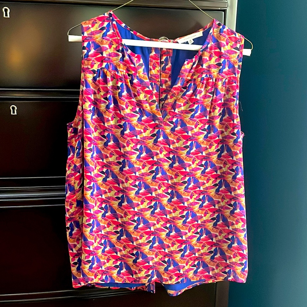 41 Hawthorn Pixley Button Back Blouse